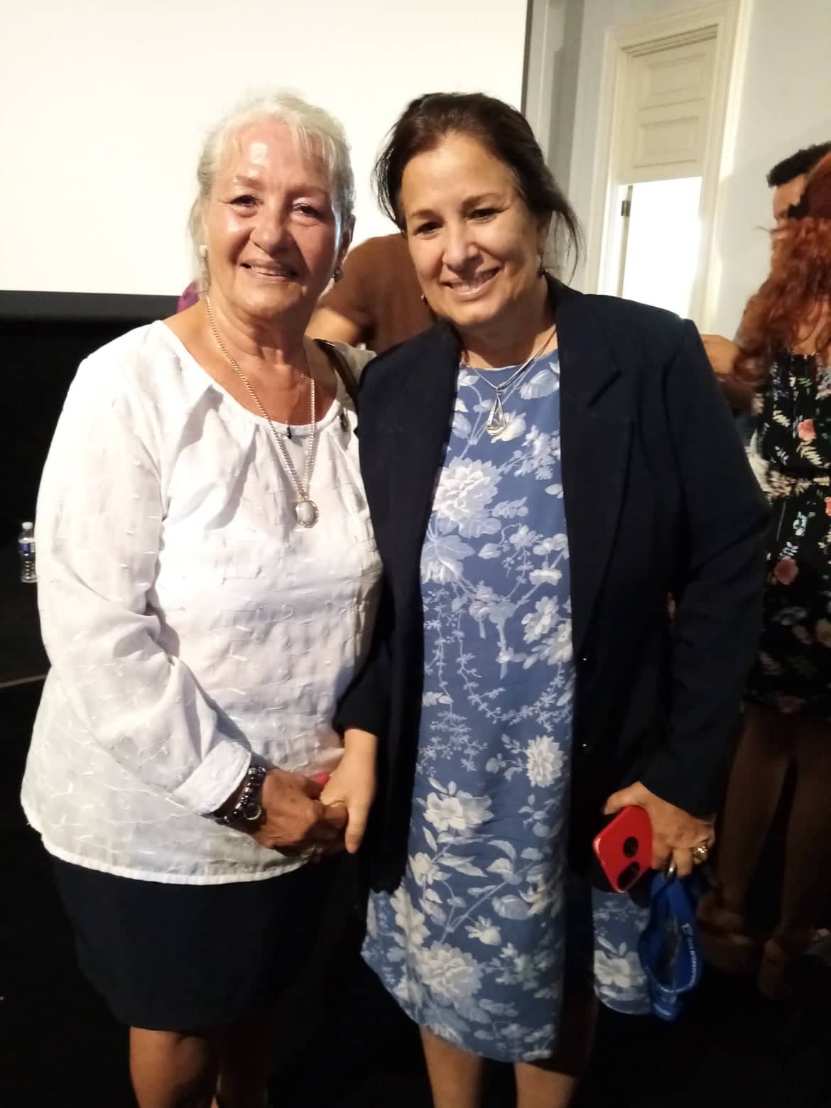 Junto a Katiuska Blanco biógrafa de Fideljpg