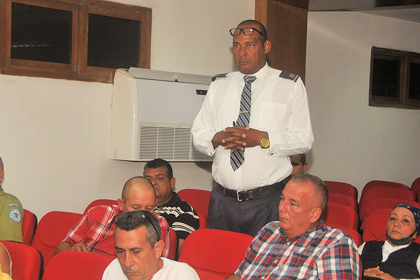 The deterioration of the roads was one of the most debated topics.