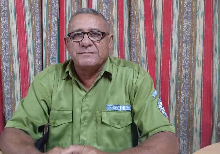 Reynaldo Reyes Silva, delegado del Transporte en Las Tunas.