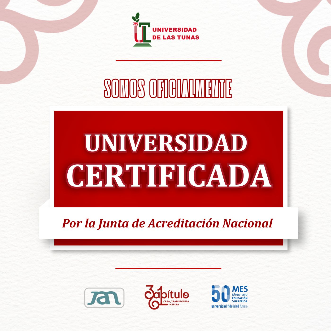univ acreditada cartel