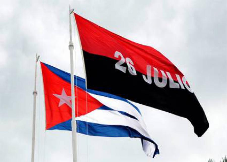 banderas 26 julio cuba