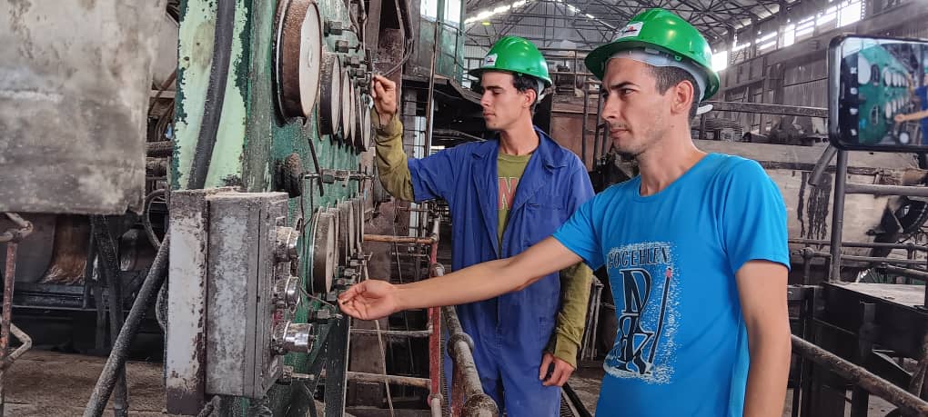 Sugar production at the Antonio Guiteras Colossus